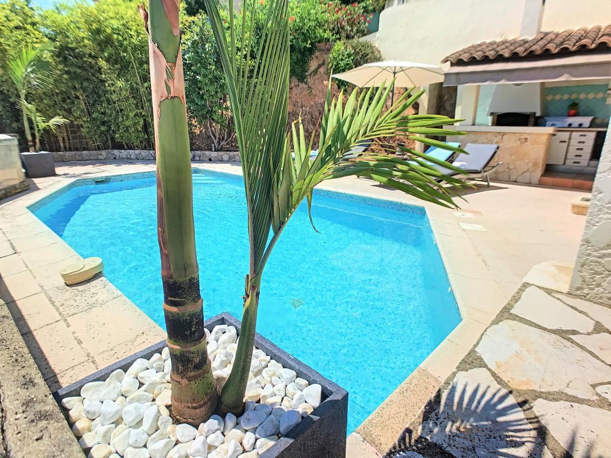 3 Bedrooms Villa Near Cannes - Pool & Jacuzzi - Sea View Mandelieu Kültér fotó